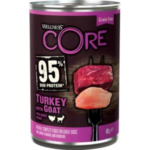CORE 95 Kalkun med geit og søtpotet 6 x 400g