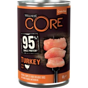 CORE 95 Kalkun med grønnkål 6 x 400g
