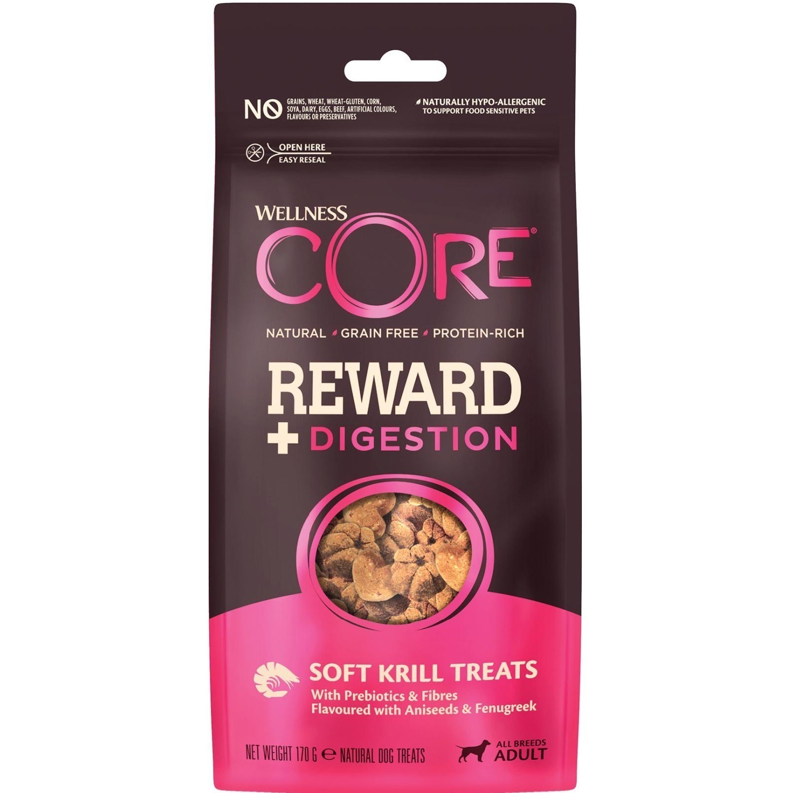 CORE Reward+ Treats Digestion - 8 x 170gram CORE Reward+ Treats Digestion - 8 x 170gram