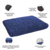 DGS Dirty Dog Cushion Pad Hundemadrass DGS Dirty Dog Cushion Pad Hundemadrass