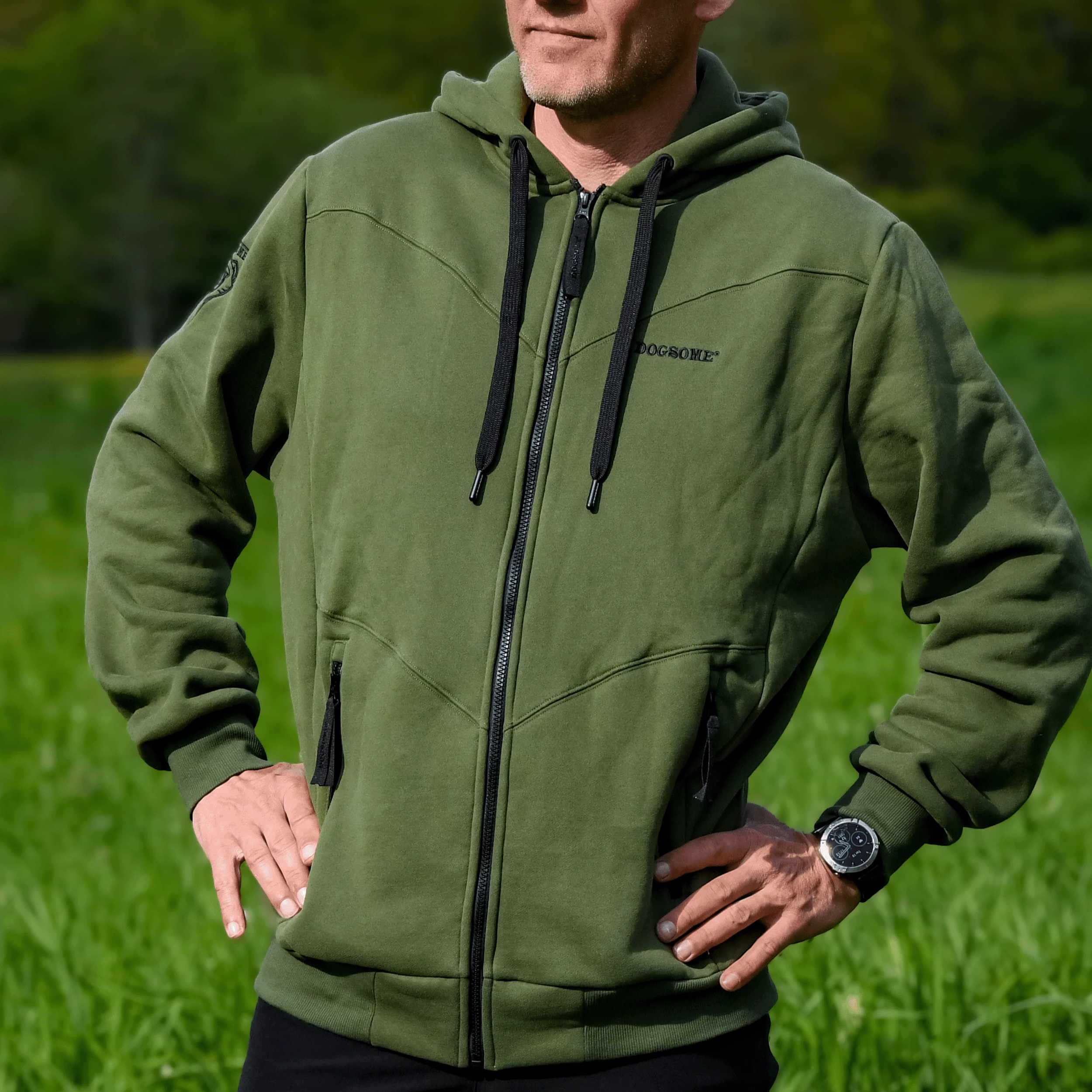Dogsome Biathlon Sports Hoodie Herre