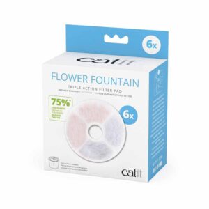 Filter til Catit Vannfontene,Flower 3 liter og Fresh and Clear 2L