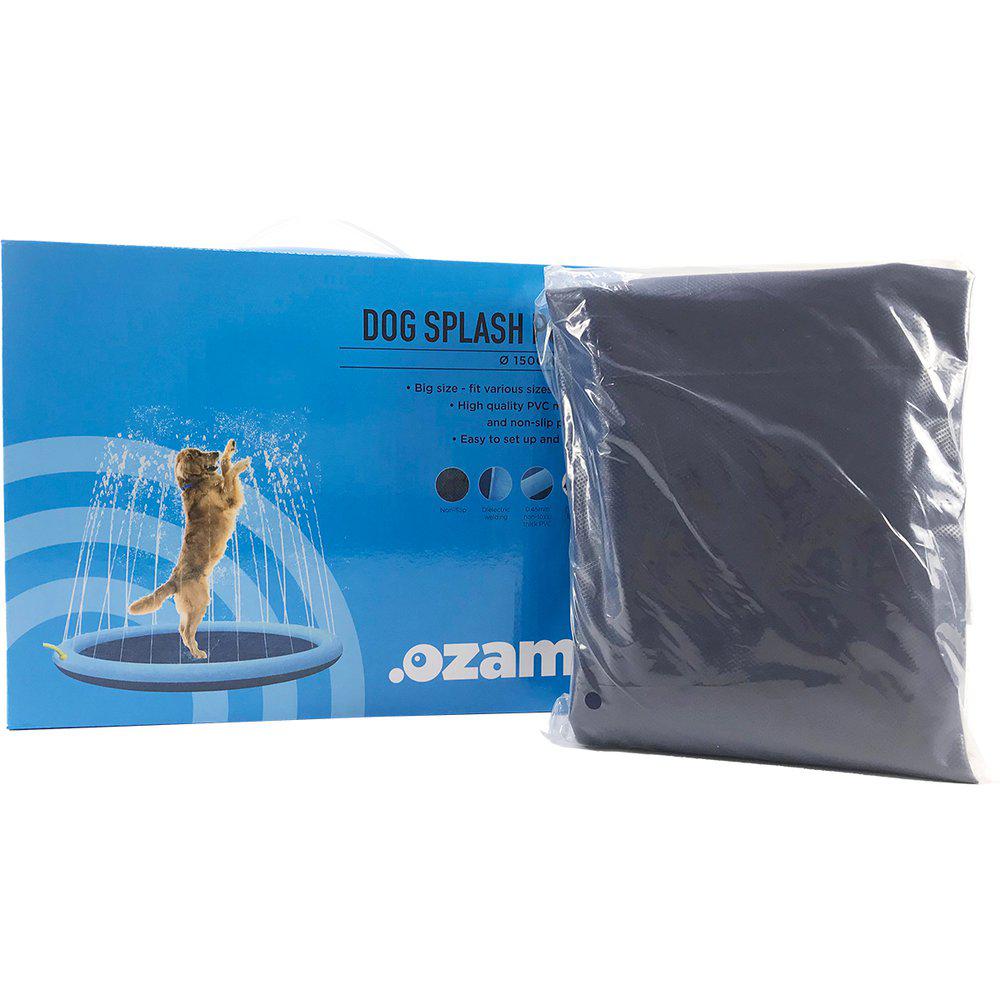 Ozami Dog Splash Pool Fontenematte Sprinklerbasseng Hund ø 150 cm