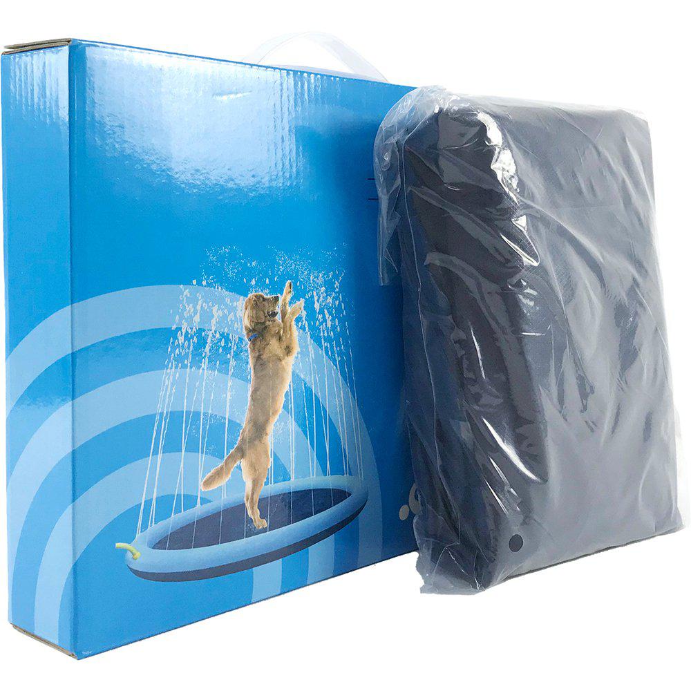 Ozami Dog Splash Pool Fontenematte Sprinklerbasseng Hund ø 150 cm