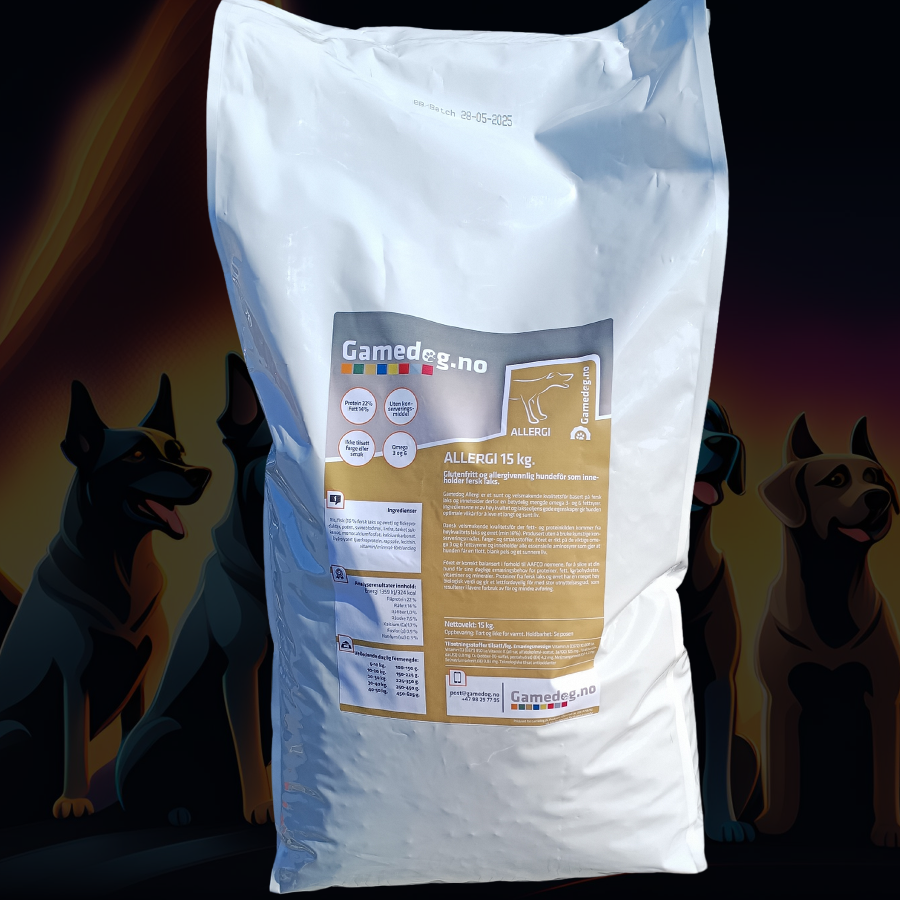Gamedog Allergi