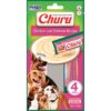 Inaba Churu kylling med laks for hund 4stk Inaba Churu kylling med laks for hund 4stk