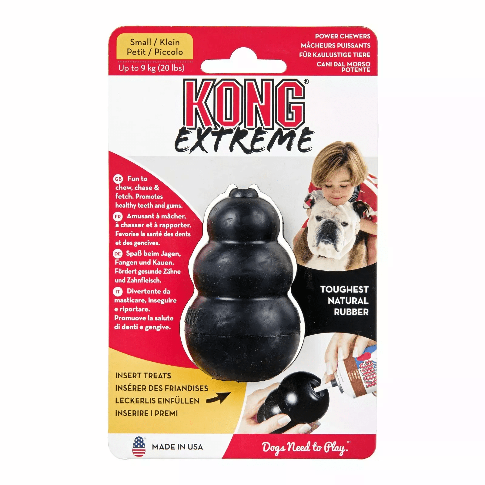 KONG Extreme Aktivitetsleke Sort