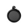 MyFamily Hushtag Sirkel ID Tag-Aluminium med plast kant MyFamily Hushtag Sirkel ID Tag-Aluminium med plast kant