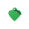 Myfamily Basic Hjerte ID tag aluminium Myfamily Basic Hjerte ID tag aluminium