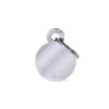 Myfamily Basic Sirkel ID tag aluminium Myfamily Basic Sirkel ID tag aluminium
