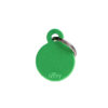 Myfamily Basic Sirkel ID tag aluminium Myfamily Basic Sirkel ID tag aluminium