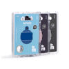 Myfamily Basic Sirkel ID tag aluminium Myfamily Basic Sirkel ID tag aluminium