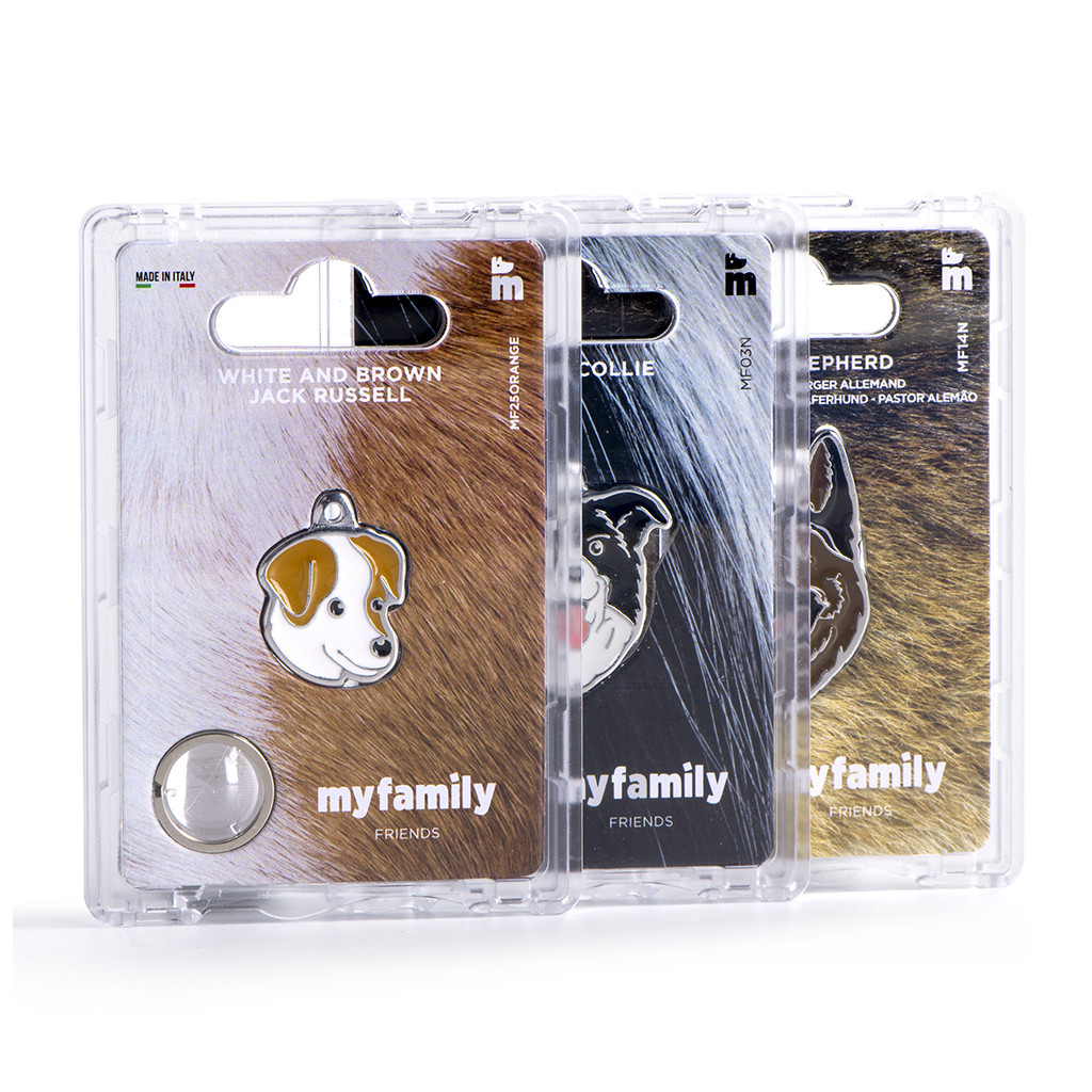 Myfamily Dachshund IDtag