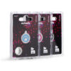 Myfamily Glam Strass ID-merke med hjerte Myfamily Glam Strass ID-merke med hjerte