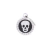 Myfamily Glam Strass ID-merke med hodeskalle Myfamily Glam Strass ID-merke med hodeskalle