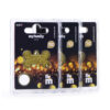 Myfamily Shine Circle Glitter ID tag Myfamily Shine Circle Glitter ID tag