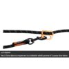Non-Stop Dogwear Rock Adjustable Leash - Multifunksjonelt Rundt Hundekobbel Non-Stop Dogwear Rock Adjustable Leash - Multifunksjonelt Rundt Hundekobbel