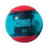 KONG Squeezz Action Ball Hundeleke Rød KONG Squeezz Action Ball Hundeleke Rød