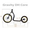 GRAVITY FREE DH Core Sparkesykkel GRAVITY FREE DH Core Sparkesykkel