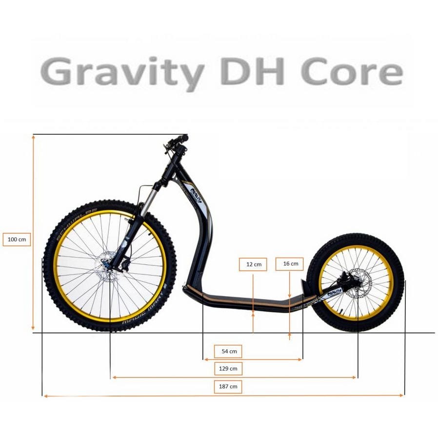 GRAVITY FREE DH Core Sparkesykkel
