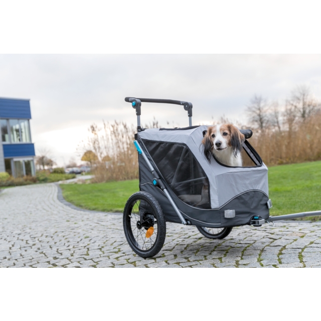 Trixie Sykkelvogn for hund (sammenleggbar)