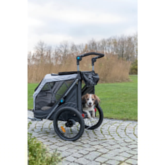 Trixie Sykkelvogn for hund (sammenleggbar)