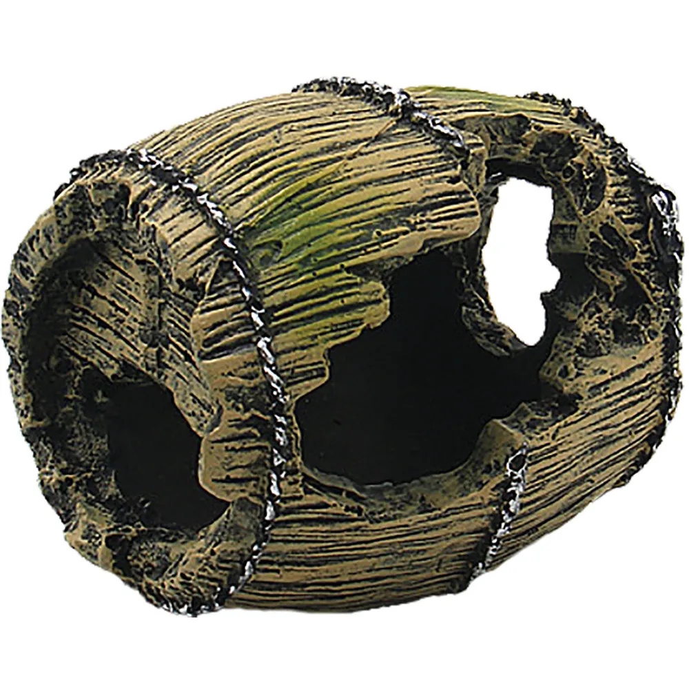Akvariedekor Ozami Tønne 8x6.5x6.5cm