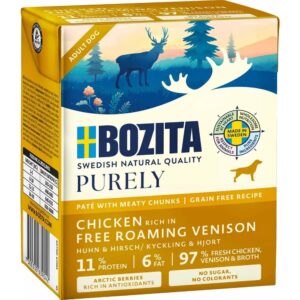 Bozita Purely Pate Venison 6 x 370g