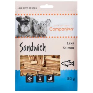 Companion salmon sandwich