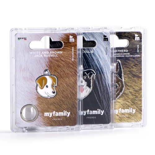 MyFamily Golden Retriever IDtag