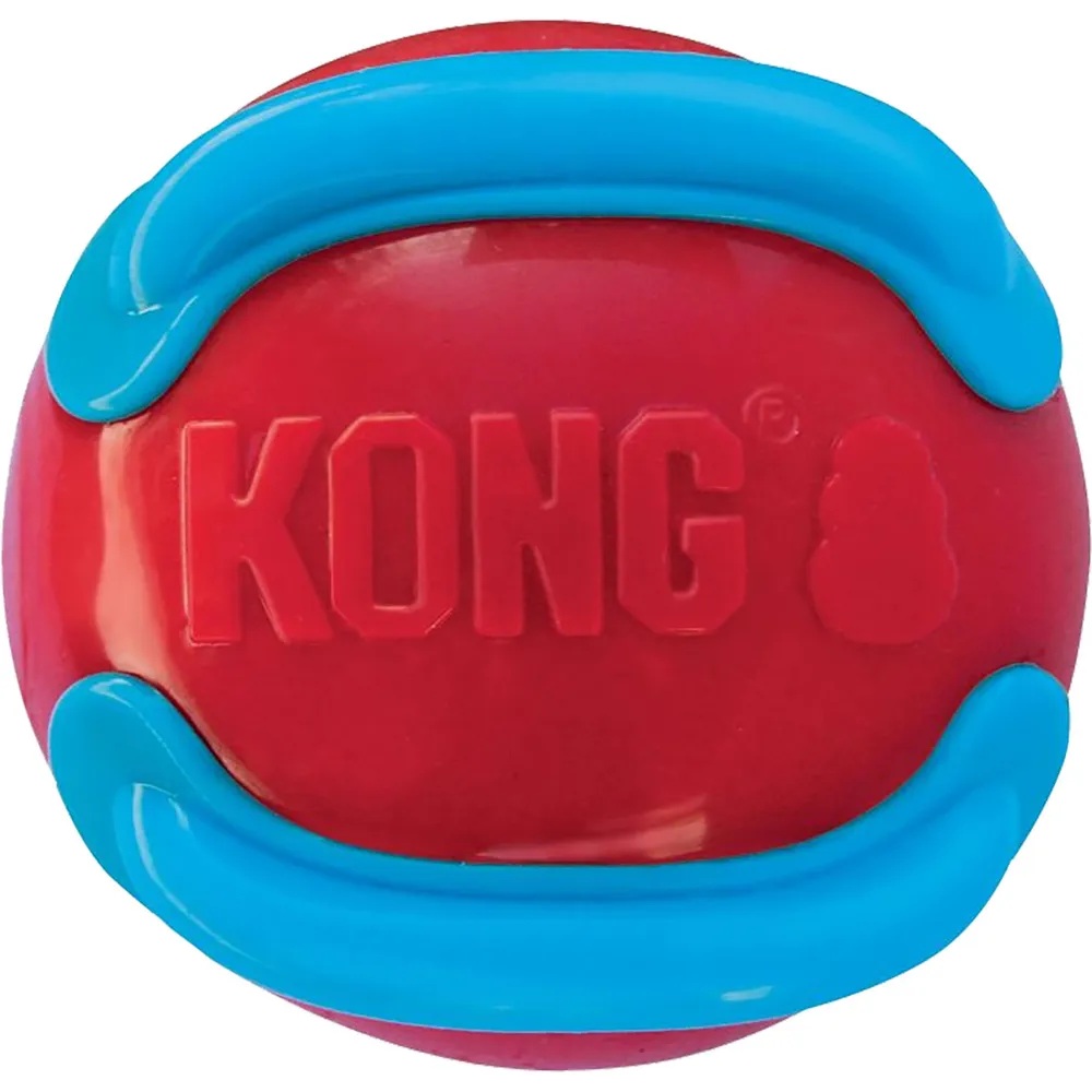 Kong Jaxx Brights belønnings ball med lyd