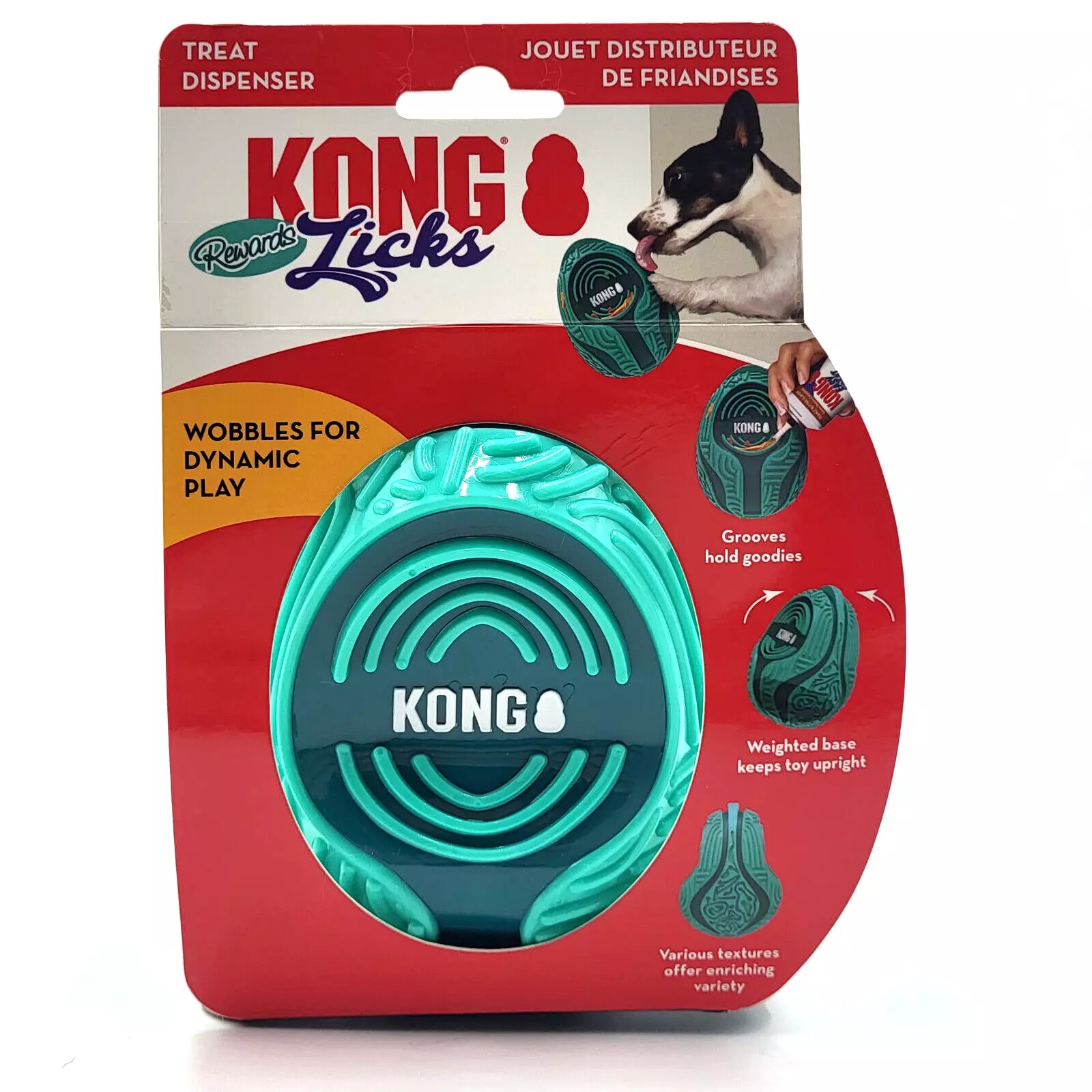 KONG Licks Reward Slikkeleke Aktivitetsleke