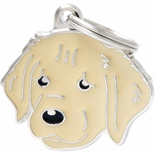 MyFamily Golden Retriever IDtag