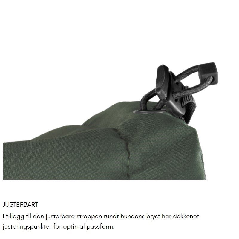 Non-Stop Dogwear Glacier Wool Dog Jacket 2.0 Vinterdekken Hund