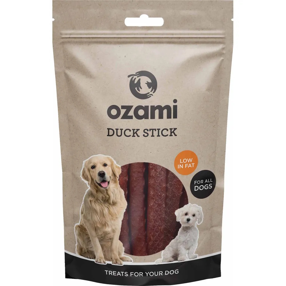 Ozami Hundetygg Duck Stick 11 cm 100g
