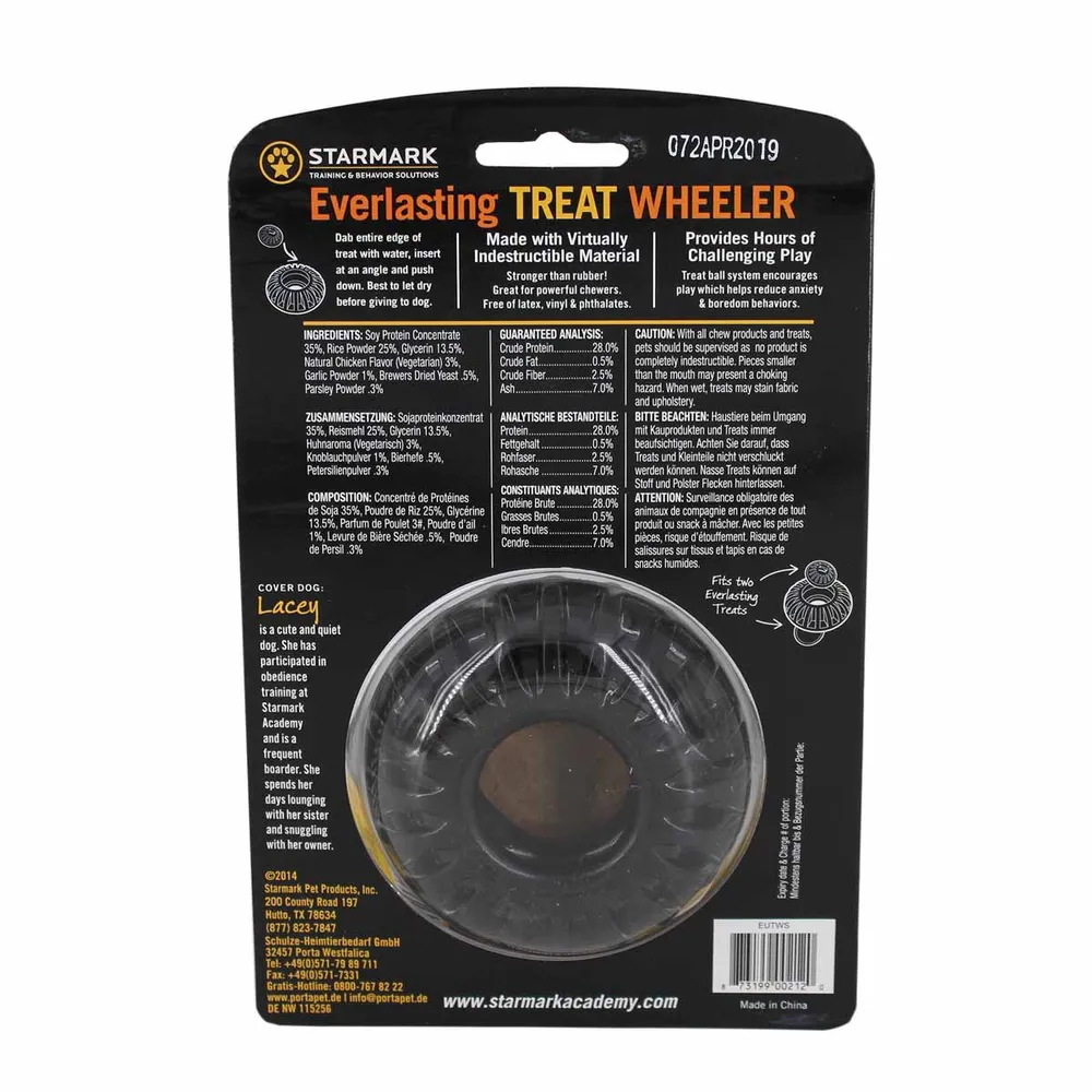 Starmark Treat Wheeler Svart