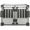 Trixie Aluminium Bilbur dobbelt Trixie Aluminium Bilbur dobbelt