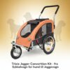 Trixie Jogger Conversion Kit - fra Sykkelvogn for hund til Joggevogn Trixie Jogger Conversion Kit - fra Sykkelvogn for hund til Joggevogn