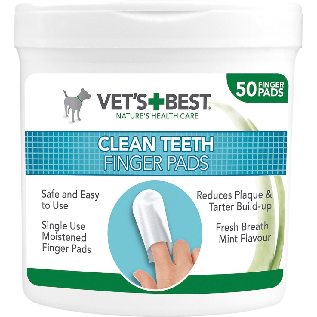 Vet's Best Clean Teeth Fingerpads for tannpleie