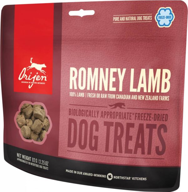 Orijen Dog Treats Romney Lamb Hundegodbiter