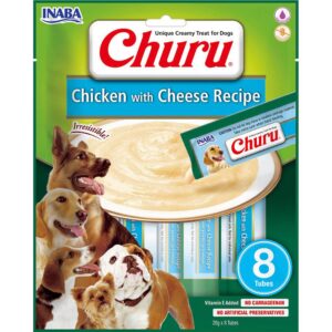 Inaba Churu kylling med ost for hund