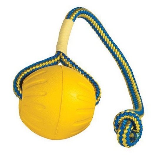 Starmark flyteball-foam ball med tau, 2 størrelser