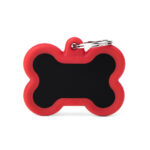 MyFamily Hushtag Collection ID Tag-Aluminium med plast kant