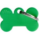 Myfamily Basic Bein ID tag aluminium grønn