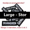 Label-merke Julius K9 Large borrelås Large
