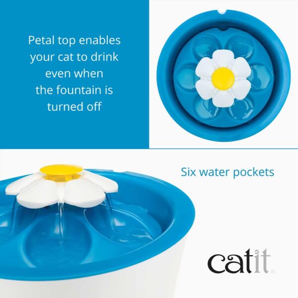 Catit vannfontene Flower LED