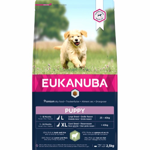 Eukanuba Puppy Large Breed Lam & Ris