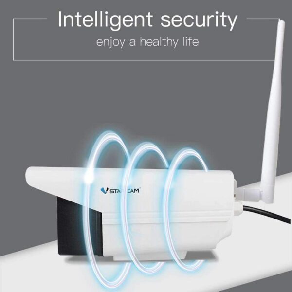 Vstarcam C18S IP-Kamera Fullfarge Utekamera Vanntett