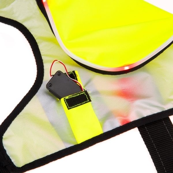 FerPlast Radius Refleksvest til hund med LED lys