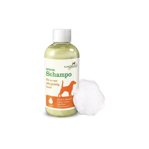 Allergenius Spesialsjampo hund - reduserer mengden allergen